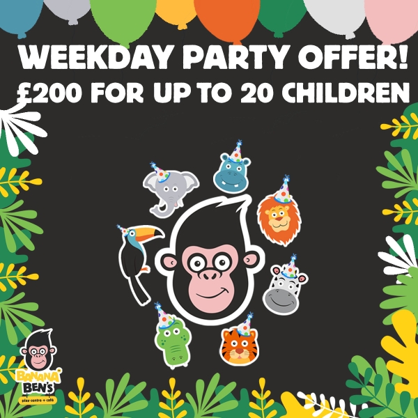 Birthday Parties at Banana Ben's!